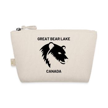 Great Bear Lake Silhouette Design Urlaub in Kanada - Bio-Täschchen - Natur - Vorne