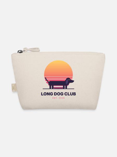 Long Dog Club - Bio-Täschchen - Natur
