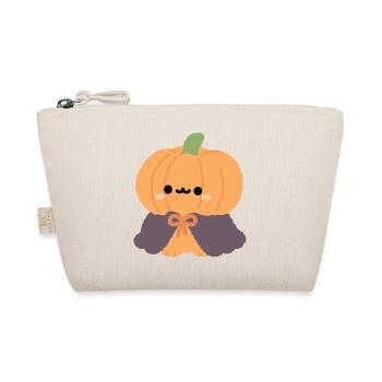 Chibi Kürbis-Cape-Plüsch - Bio-Täschchen - Natur - Vorne