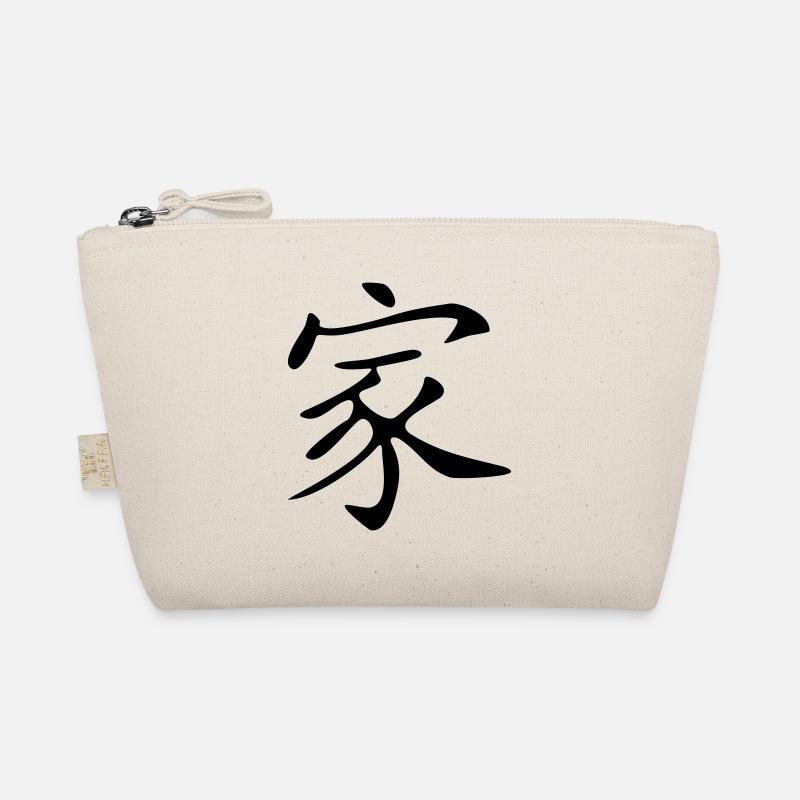 Familie-Kanji Bio-Täschchen