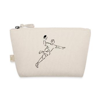Handball - Bio-Täschchen - Natur - Vorne