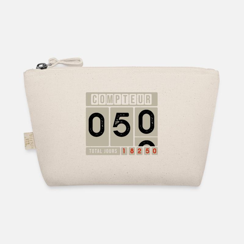 50 YEARS ON THE COUNTER Gift ideas 50th anniversary Organic Pouch