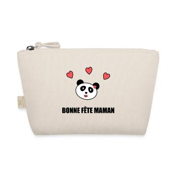 FÊTE DES MÈRES. BONNE FÊTE MAMAN. MAMAN - Trousse biologique - nature - Devant