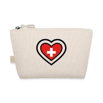 Equipes sportives suisses - Cœur - Trousse biologique - nature - Devant