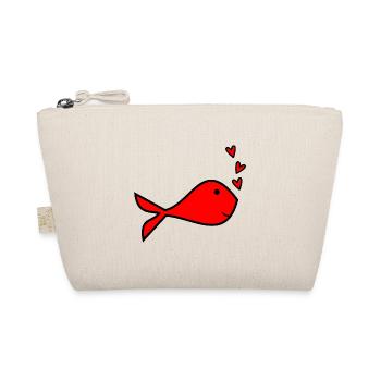 HAPPY MOTHER'S DAY. MOM. MOTHER's DAY. I LOVE YOU - Organic Pouch - nature - Front