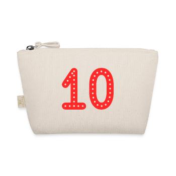 10. 10 ANS. 10e ANNIVERSAIRE. ANNIVERSAIRE 10 ANS. - Trousse biologique - nature - Devant