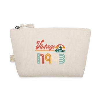 1993 Anniversary Retro Vintage Gift - Organic Pouch - nature - Front