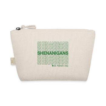 Shenanigans St Patricks Day - Organic Pouch - nature - Front