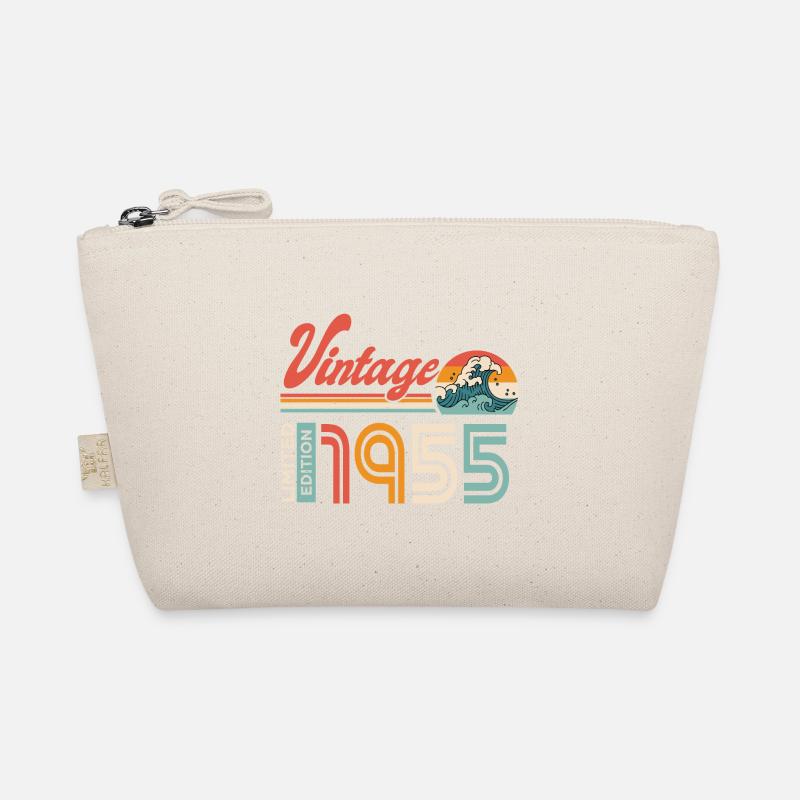 1955 Birthday Gift Born In 1955 Organic Pouch