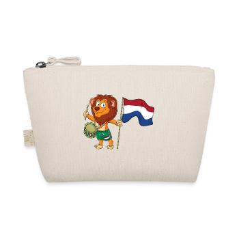 Lion avec le drapeau des Pays-Bas - Trousse biologique - nature - Devant