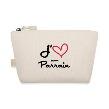 J'aime mon Parrain - Trousse biologique - nature - Devant