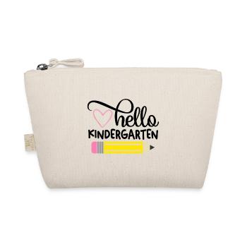 Hello Kindergarten - Organic Pouch - nature - Front