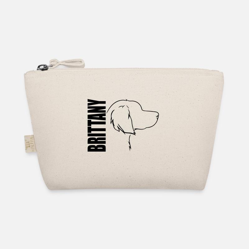 Brittany Spaniel Profile Dogs Dog Wilsigns Organic Pouch
