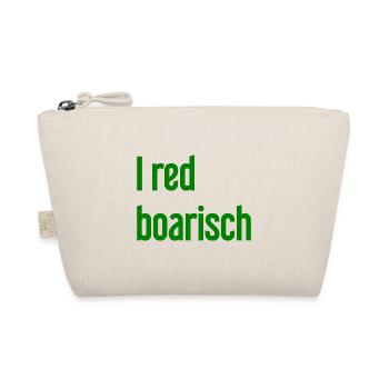 I red boarisch - Bio-Täschchen - Natur - Vorne