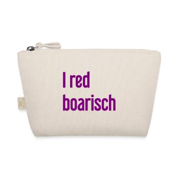 I red boarisch - Bio-Täschchen - Natur - Vorne