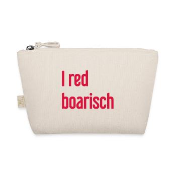 I red boarisch - Bio-Täschchen - Natur - Vorne