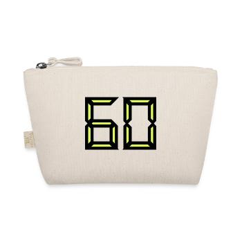 60 YEARS. 60TH ANNIVERSARY. ANNIVERSARY 60 YEARS - Organic Pouch - nature - Front