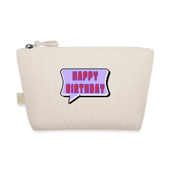 ALLES GUTE ZUM GEBURTSTAG. ALLES GUTE ZUM GEBURTSTAG. JAHRESTAG. - Bio-Täschchen - Natur - Vorne