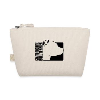 Staffordshire Bull Terrier Profile Dogs Wilsigns - Organic Pouch - nature - Front