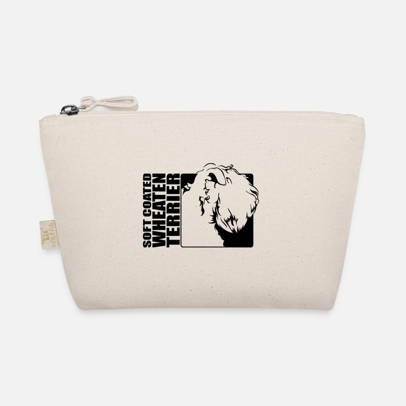 Soft Coated Wheaten Terrier Profile Dogs Wilsigns - Organic Pouch - nature