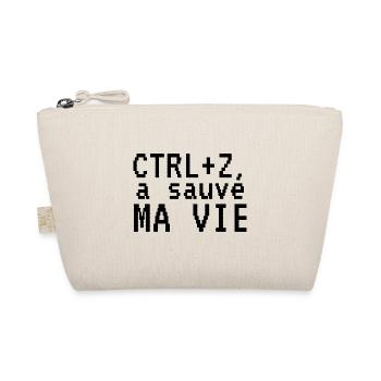 CTRL+Z a sauvé ma vie - Humour informatique PC - Trousse biologique - nature - Devant
