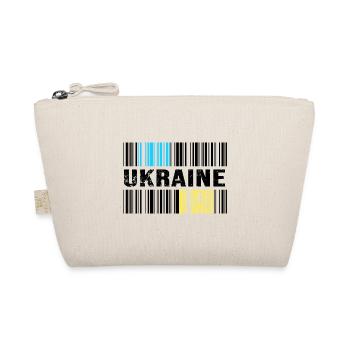 UKRAINE support Kiev Zelensky slava ukraini - Organic Pouch - nature - Front