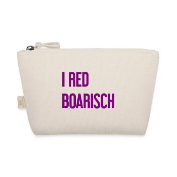I red boarisch - Bio-Täschchen - Natur - Vorne