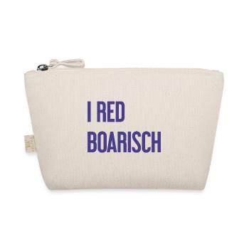 I red boarisch - Bio-Täschchen - Natur - Vorne