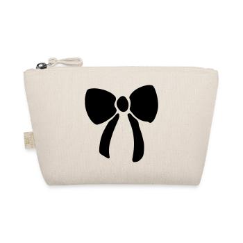 Bow large / bow - party - firm - Organic Pouch - nature - Front