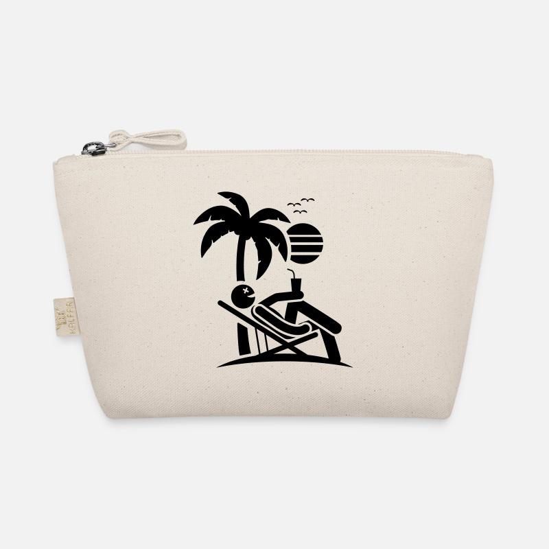 Île symbole d’été Palme Chillen Trousse biologique