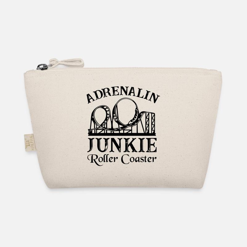 Adrenalin Junkie Roller Coaster - Bio-Täschchen - Natur