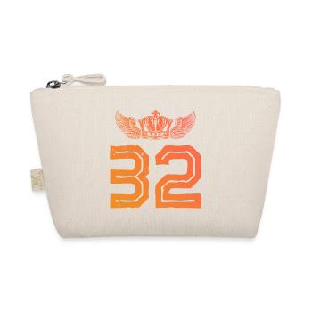 32 Number crown - Organic Pouch - nature - Front