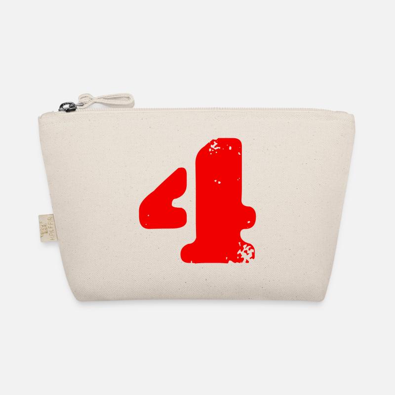 4 Number symbol Organic Pouch