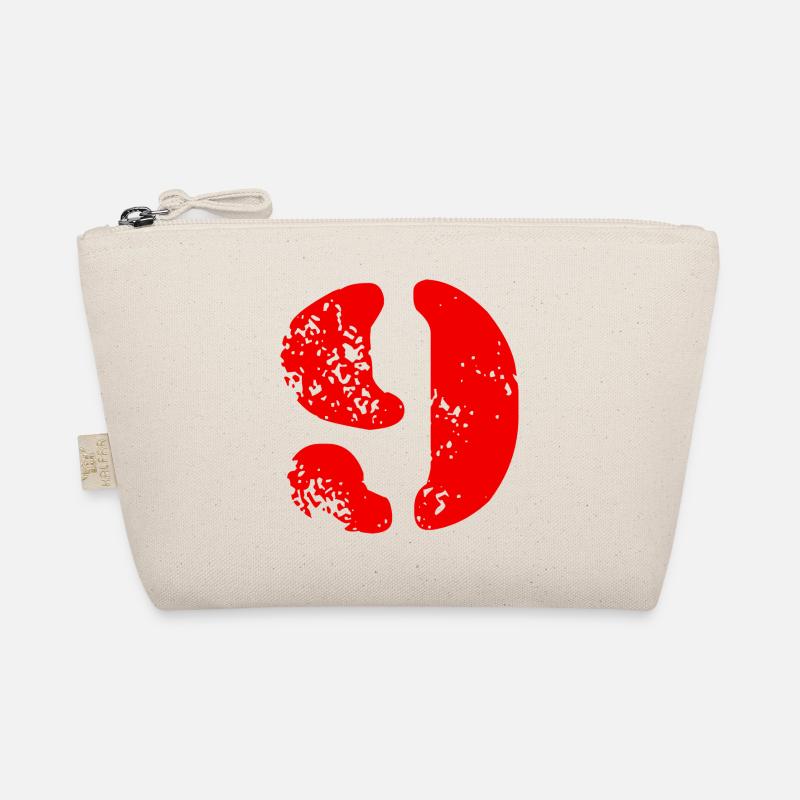 9 Number Symbol Organic Pouch