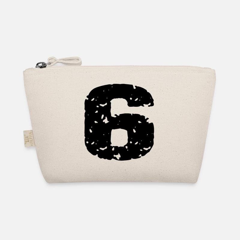 6 Number jersey Organic Pouch