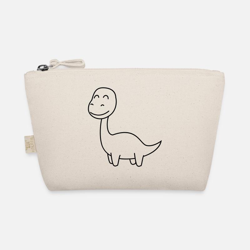 Dinosaur brontosaurus Comic Organic Pouch