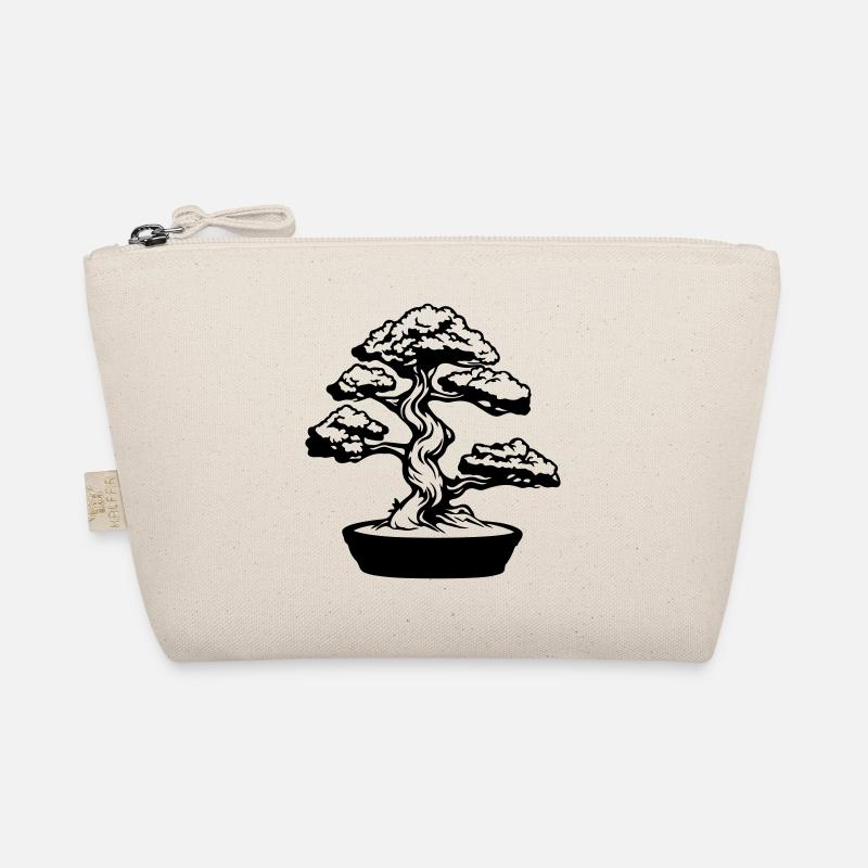 Baum Bonsai Symbol Bio-Täschchen