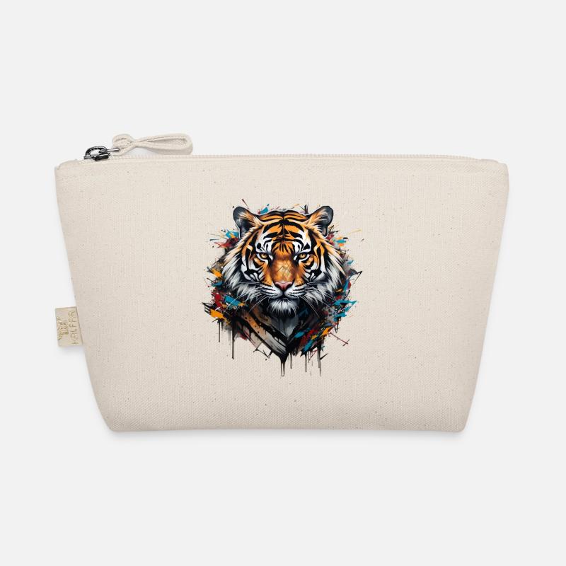 Mighty Tiger. Graffiti-style strength. Organic Pouch