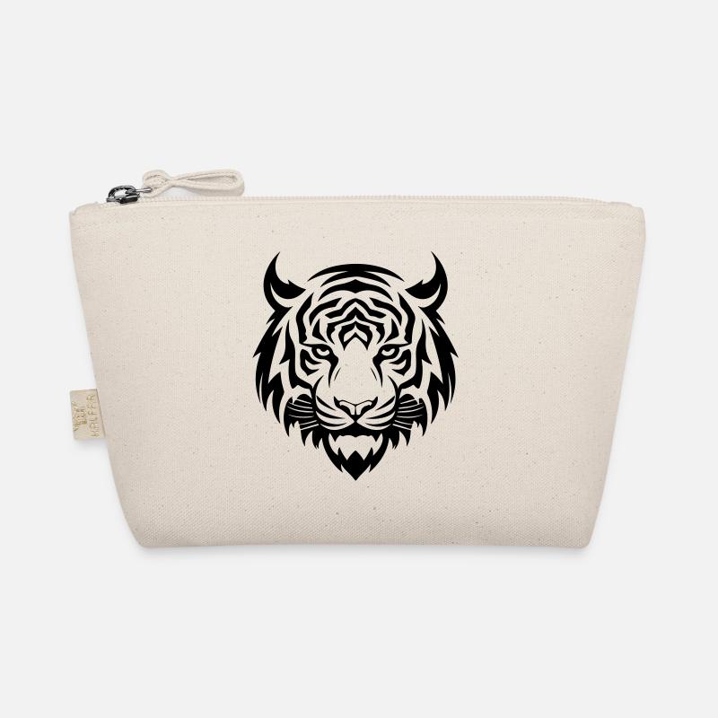 Silhouette de tête de tigre Trousse biologique
