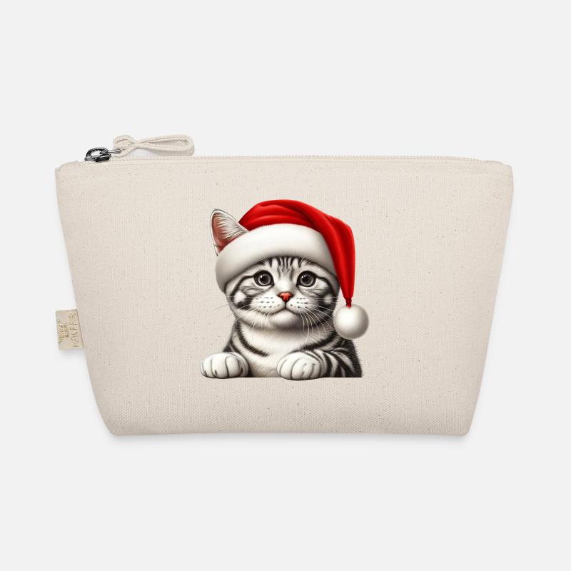 de réveillon de Noël chat Trousse biologique