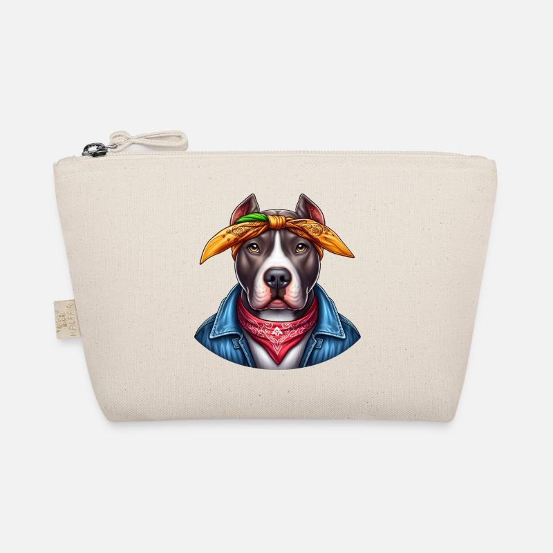 Artiste de rap Pitbull mignon Trousse biologique