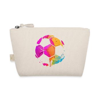 COLORFUL FOOTBALL COLORED SOCCER - Organic Pouch - nature - Front