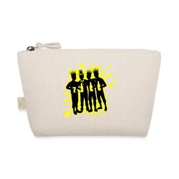 Bachelor Groom Team Bachelors - Organic Pouch - nature - Front