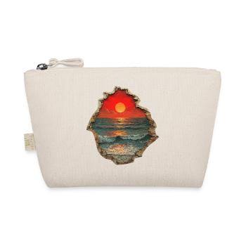 Sunset Beach Waves - Organic Pouch - nature - Front