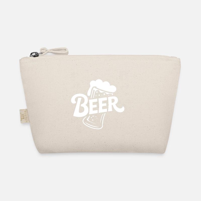 Beer - Funny Beer Logo Tshirt Organic Pouch