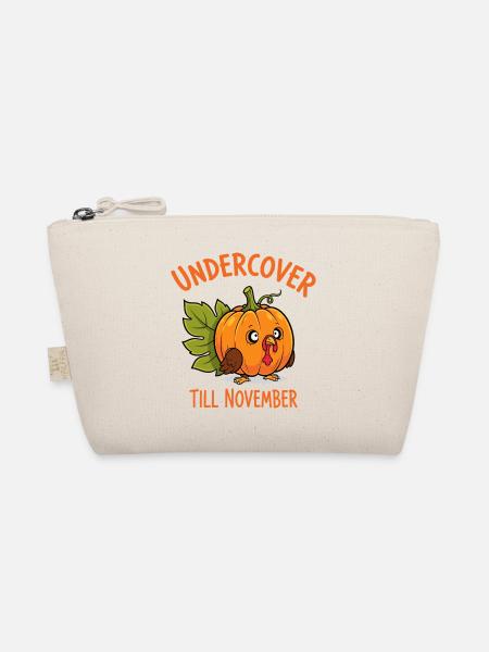 Undercover Truthahn - Bio-Täschchen - Natur - Vorne