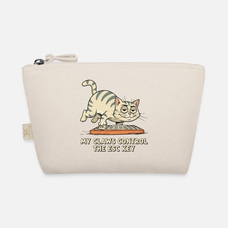 My Claws Control the ESC Key Organic Pouch