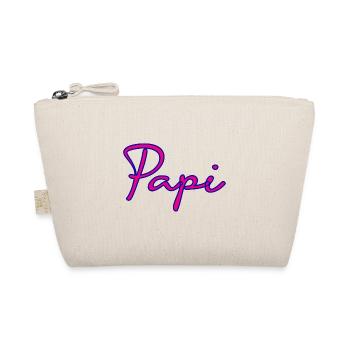 PAPY. FÊTE DES PÈRES. BONNE FÊTE PAPY. JE T'AIME. - Trousse biologique - nature - Devant