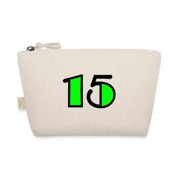15. 15 ANS. 15e ANNIVERSAIRE. ANNIVERSAIRE 15 ANS. - Trousse biologique - nature - Devant