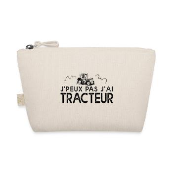 J'peux pas j'ai tracteur humour agriculteur - Trousse biologique - nature - Devant